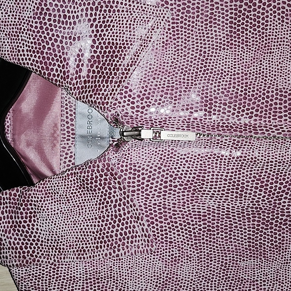 Pink Rattlesnake leather jacket - Picture 4 of 4